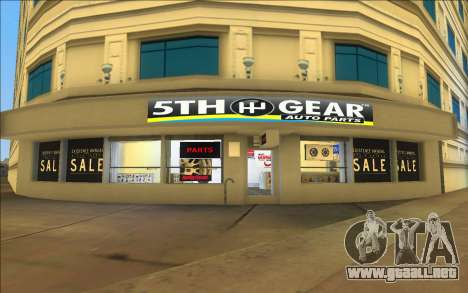 Car Parts Shop para GTA Vice City