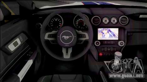 Shelby GT350R 2016 para GTA San Andreas