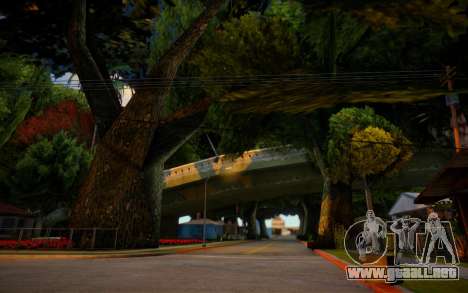 Grove Street Full of Trees para GTA San Andreas