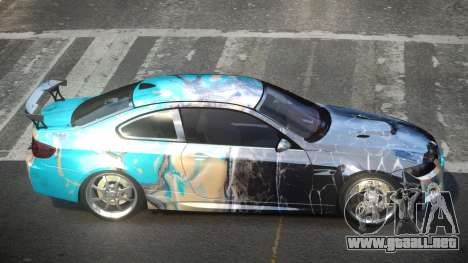 BMW M3 E92 BS-R L4 para GTA 4