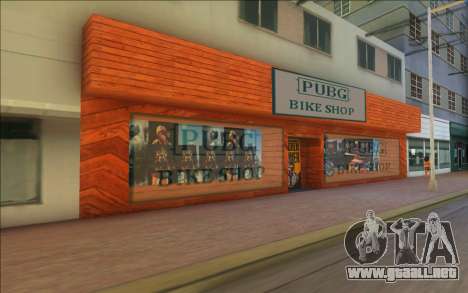 PUBG Bike Shop para GTA Vice City