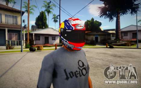 SUOMY SR-GP Helmet [Andrea Dovizioso 2019 Editio para GTA San Andreas