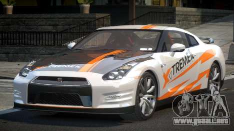 Nissan GT-R Egoist L6 para GTA 4