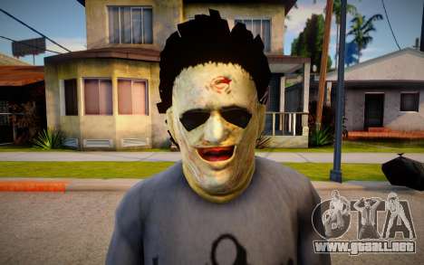 KILLER - Leatherface Mask para GTA San Andreas