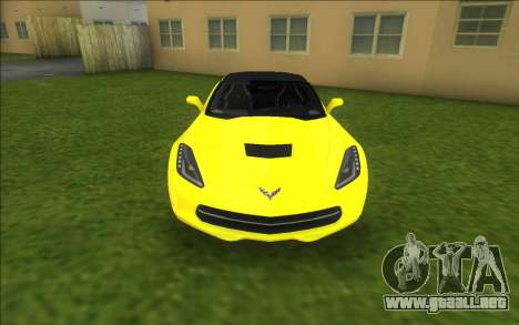 Chevrolet Corvette C7 Z51 para GTA Vice City