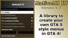 NativeUI IV para GTA 4