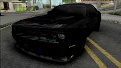 Dodge Challenger SRT Demon Unmarked Police para GTA San Andreas