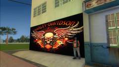 Biker Wall Art Professional para GTA Vice City