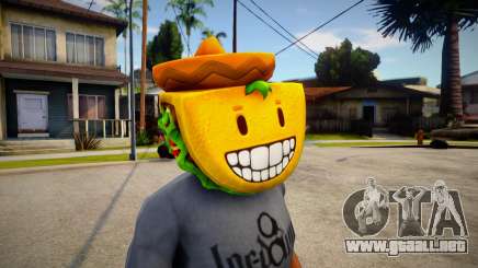 GTA V Taco Mask For Cj para GTA San Andreas