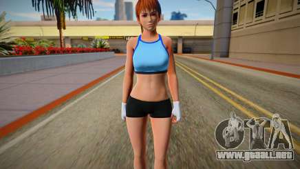 DOA6 Kasumi Energy Up Training Wear para GTA San Andreas