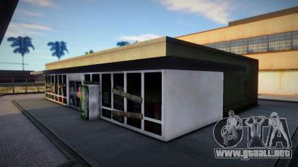 Nuevas texturas de gasolinera en Los Santos para GTA San Andreas