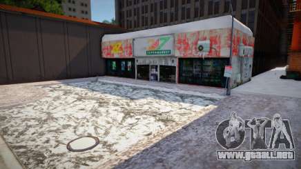 Winter 24hours Supermarket para GTA San Andreas