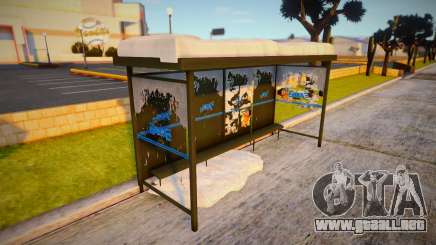 Winter Bustop para GTA San Andreas