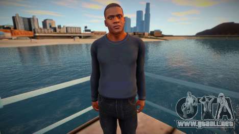 Franklin dark clothes para GTA San Andreas