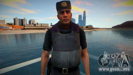 Oficial del PPP con chaleco antibalas para GTA San Andreas