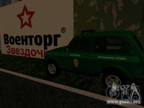 Vaz 2121 Niva FSB de la Federación rusa para GTA San Andreas