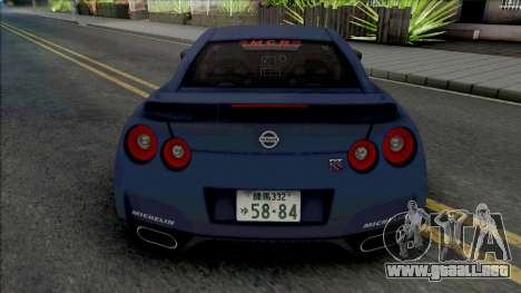 Nissan GT-R R35 MCR para GTA San Andreas
