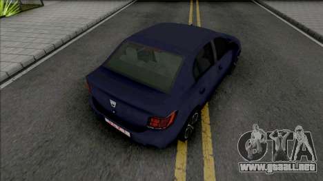 Dacia Logan Pope Edition para GTA San Andreas