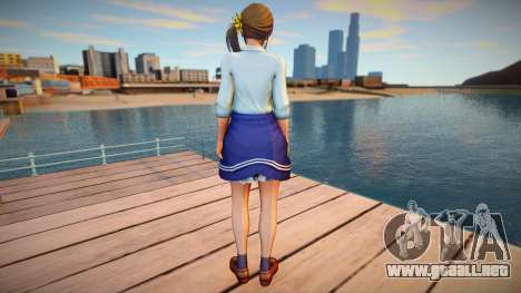 Misaki Spring School Wear para GTA San Andreas