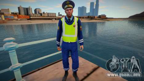 Inspector del DPS con chaleco amarillo para GTA San Andreas