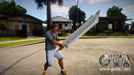 Buster Sword para GTA San Andreas