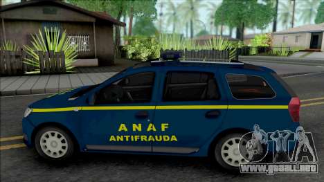 Dacia Logan MCV 2018 ANAF Antifrauda para GTA San Andreas