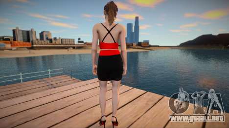 Claire Black Widow para GTA San Andreas