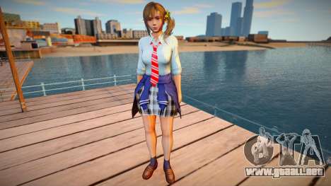 Misaki Spring School Wear para GTA San Andreas