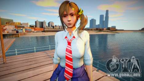 Misaki Spring School Wear para GTA San Andreas