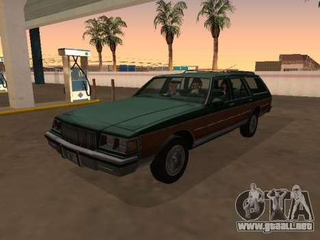 Buick LeSabre Station Wagon 1988 Madera para GTA San Andreas