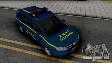 Dacia Logan MCV 2018 ANAF Antifrauda para GTA San Andreas