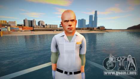 Jimmy Hopkins AsylumOrderly Costume para GTA San Andreas