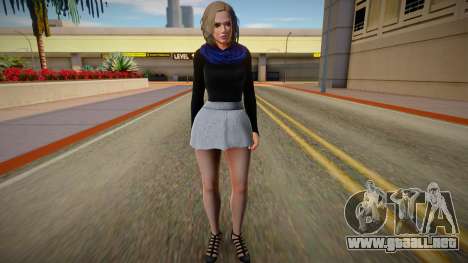 Christie Casual v2 (good skin) para GTA San Andreas