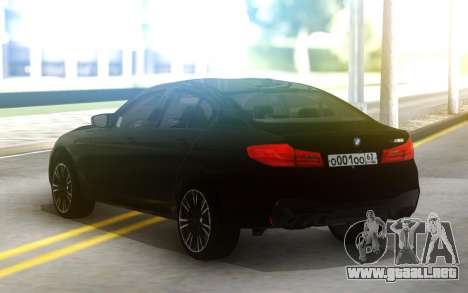 BMW 520d M5 kit para GTA San Andreas