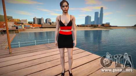 Claire Black Widow para GTA San Andreas