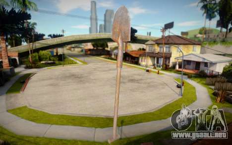 Shovel Resident Evil 5 para GTA San Andreas