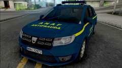 Dacia Logan MCV 2018 ANAF Antifrauda para GTA San Andreas
