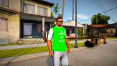 T-shirt Grove Street 4 Life para GTA San Andreas