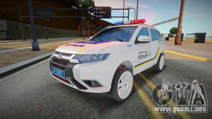 Mitsubishi Outlander - Patrulla de policía ucraniana para GTA San Andreas