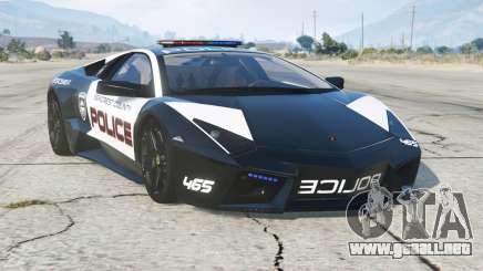 Lamborghini Reventon 2008〡Hot Pursuit Police〡add-on para GTA 5