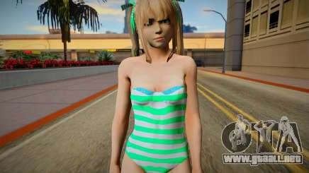 Nagis Marie Rose with fixed hairs green-eyed in para GTA San Andreas