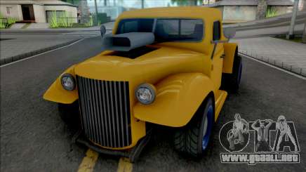 GTA V Bravado Rat-Truck [VehFuncs] para GTA San Andreas