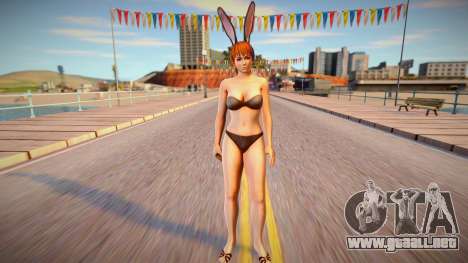 Kasumi rabbit bikini 2 para GTA San Andreas