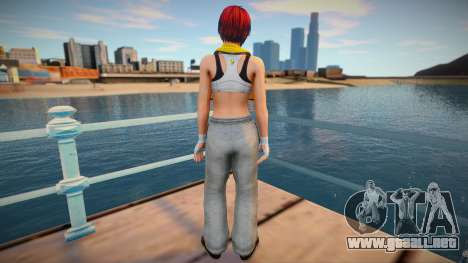 Mila with a towel from Dead or Alive para GTA San Andreas