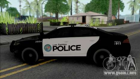 Vapid Torrence Police Los Santos para GTA San Andreas