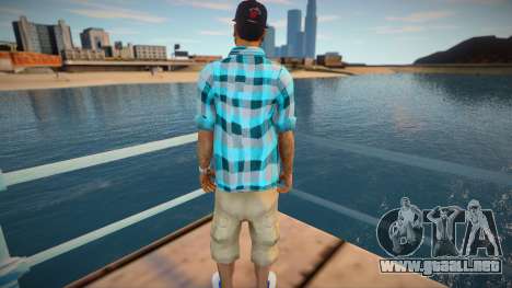 Cesar shirt style para GTA San Andreas