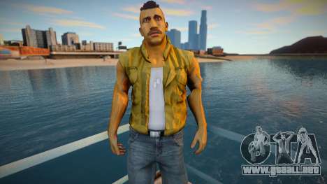 Lincoln Clay from Mafia 3 [Vest] para GTA San Andreas