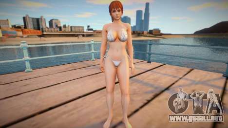 Kasumi erotic light bikini para GTA San Andreas
