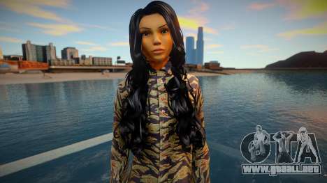 Chica morena para GTA San Andreas