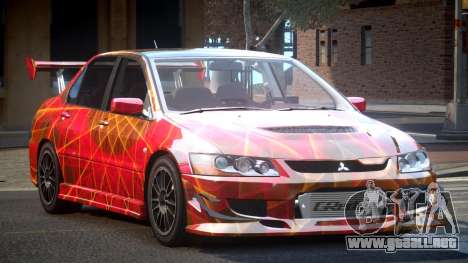 Mitsubishi Lancer Evolution VIII GST-R S1 para GTA 4